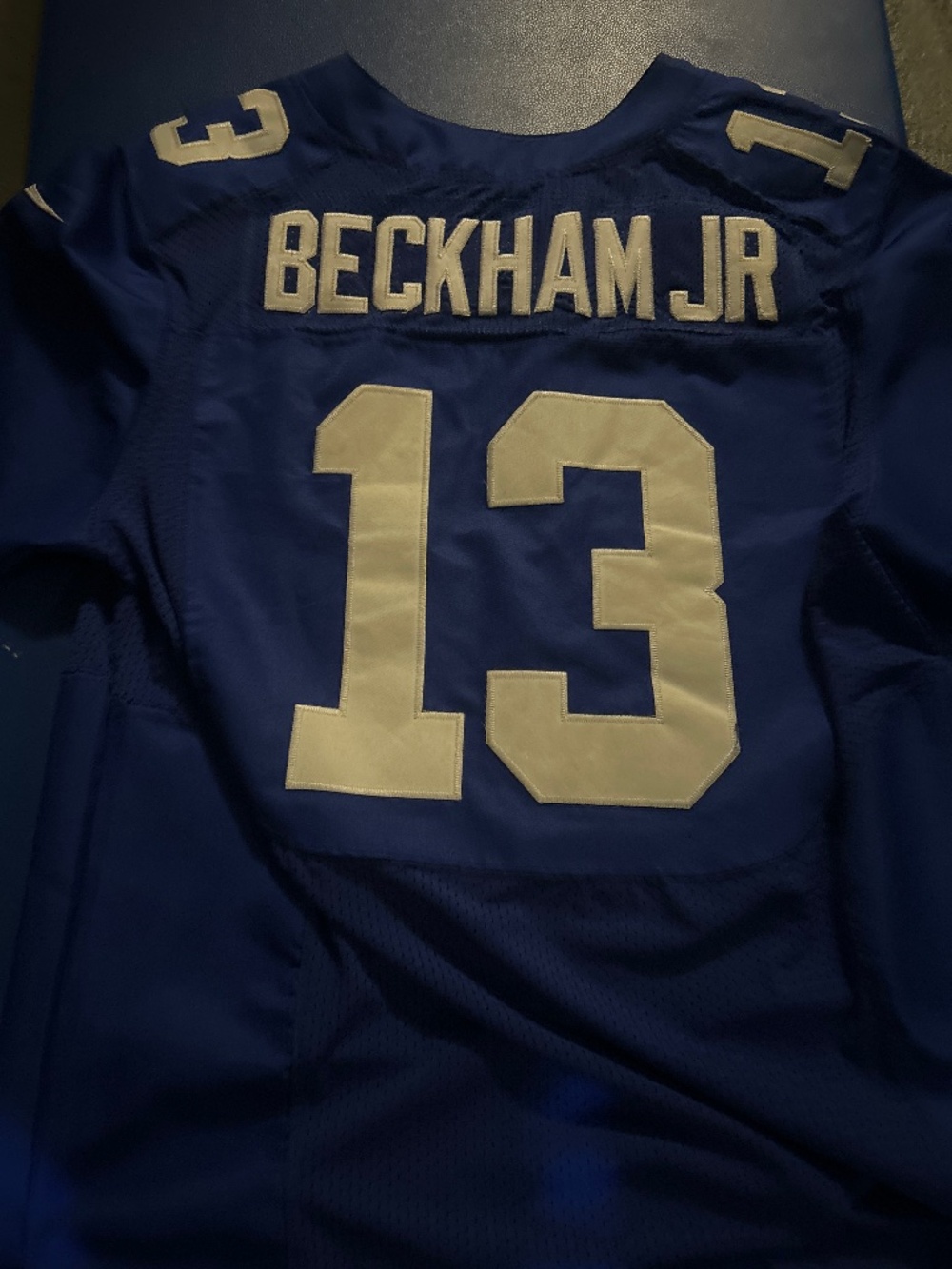 Officiall NFL Nike New York Giants Beckham Jr 13